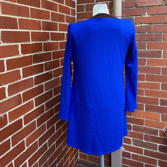 Eileen Fischer royal blue every day anywhere swing dress, beautiful! - Picture 2 of 4
